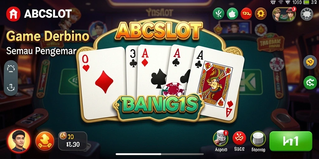 Tampilan permainan Domino yang menarik dan interaktif di ABCSLOT.
