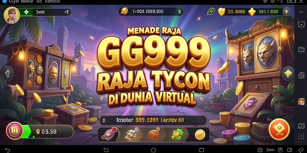 Tampilan gameplay GG999 yang mendebarkan dan penuh strategi Tycoon.