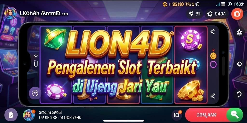Tampilan gameplay menegangkan di LION4D dengan berbagai slot menarik.