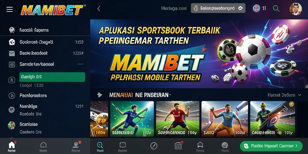 Tampilan gameplay MAMIBET yang menarik dengan berbagai pilihan taruhan.