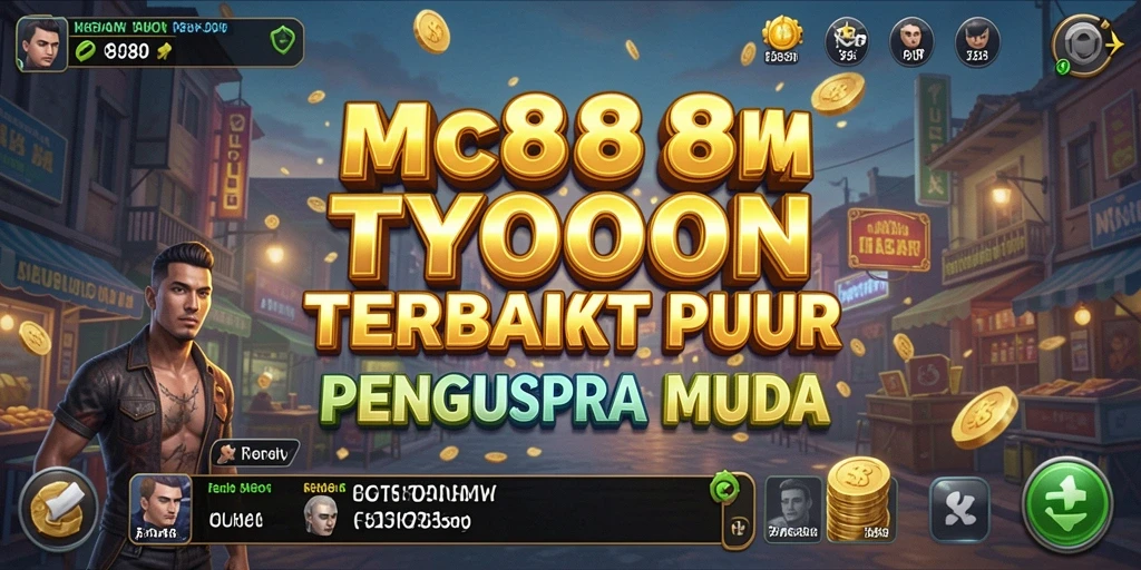 Tampilan gameplay MC888 yang menarik menunjukkan elemen manajemen bisnis yang seru.